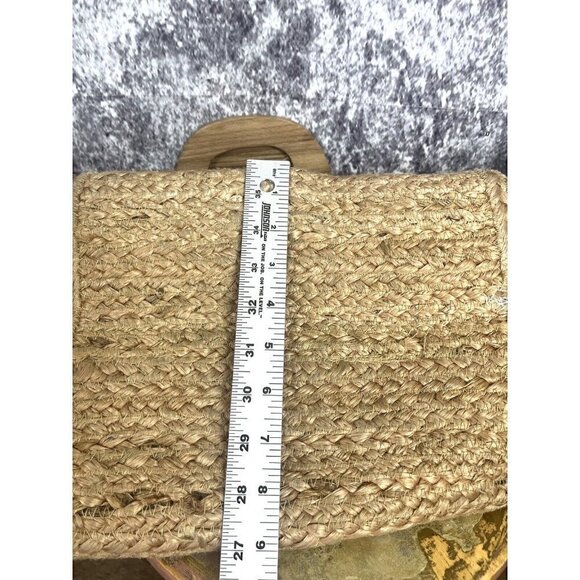 Rainbow Woven Jute Tote Handbag for Women by Antik Kraft - Picture 12 of 13